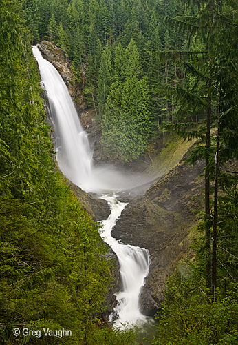 Wallace Falls, Cascade Mountains, Washington