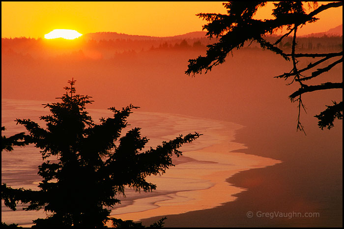 Sunset, Pacific Rim National Park