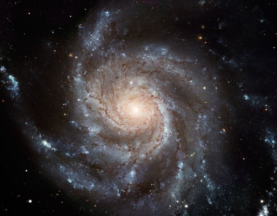 photo of Spiral M10 Galaxy by Hubble Telescope, from NASA.